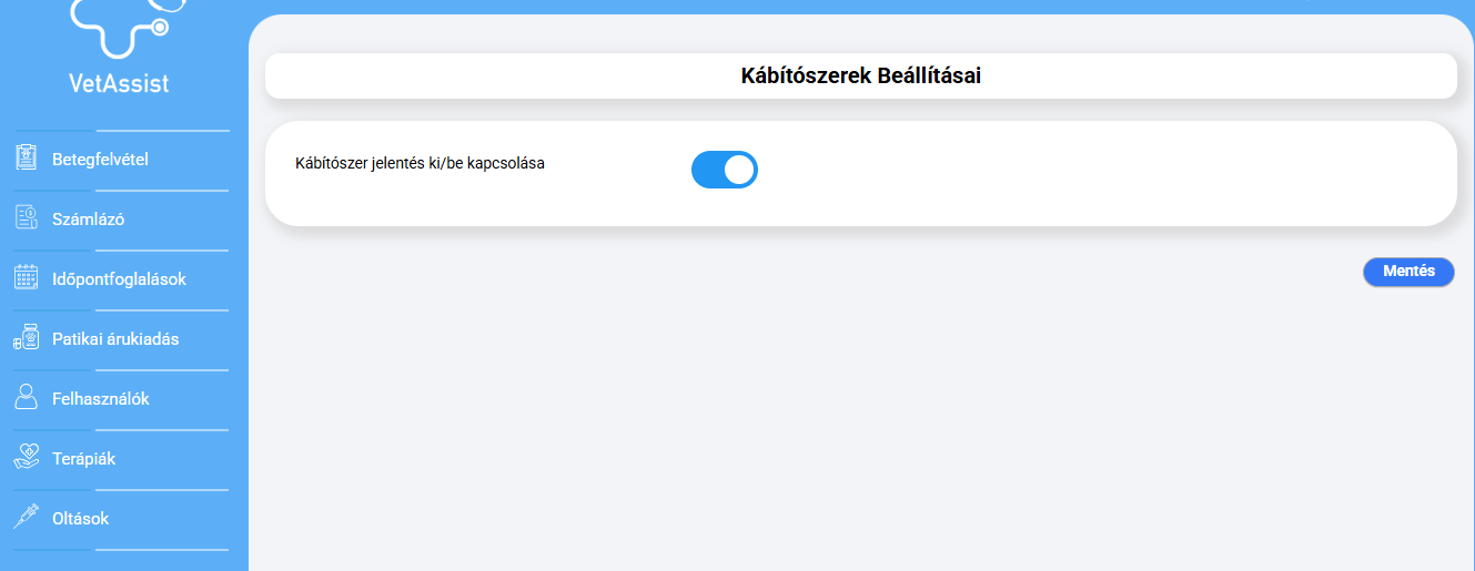 Bekapcsolás